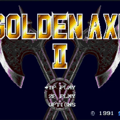 Golden Axe 2 Sega Genesis