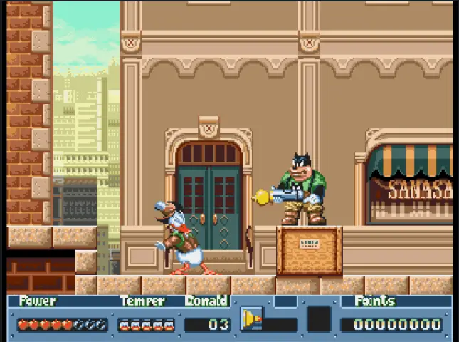 QUACK SHOT STARRING DONALD DUCK